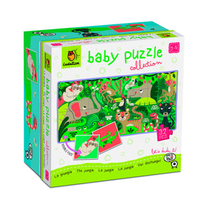 Puzzle de Colección Bebé La Jungla  - Ludattica