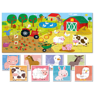 Puzzle de Colección Bebé La Granja - Ludattica