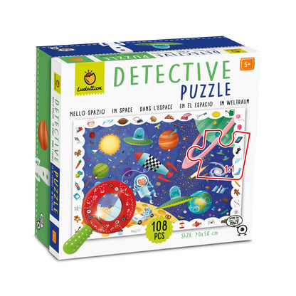 Puzzle Detective En El Espacio - Ludattica