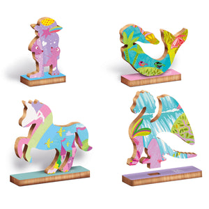 Puzzle de Madera Unicornio 48 Piezas - Ludattica