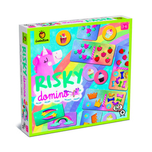 Risky Domino Unicornios - Ludattica