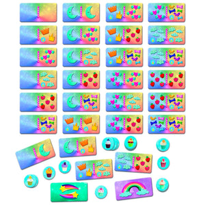 Risky Domino Unicornios - Ludattica