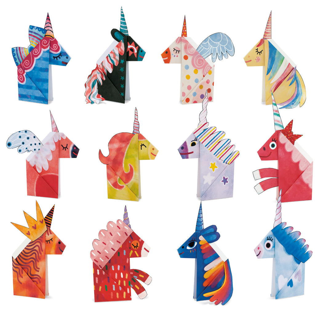 Origami Fácil 12 Unicornios