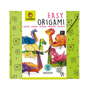 Origami Fácil 12 Dinosaurios - Ludattica