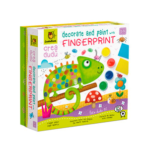 Crea Dudu Decora y Pinta con Dedos - Ludattica