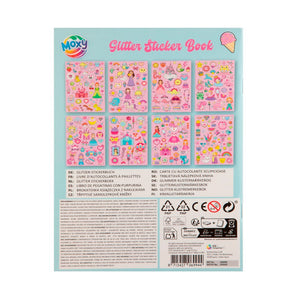 Libro de Stickers Glitter Unicornio y Sirenas - Moxy