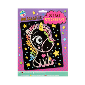 Pinta con Diamantes Holografica Unicornio - Moxy