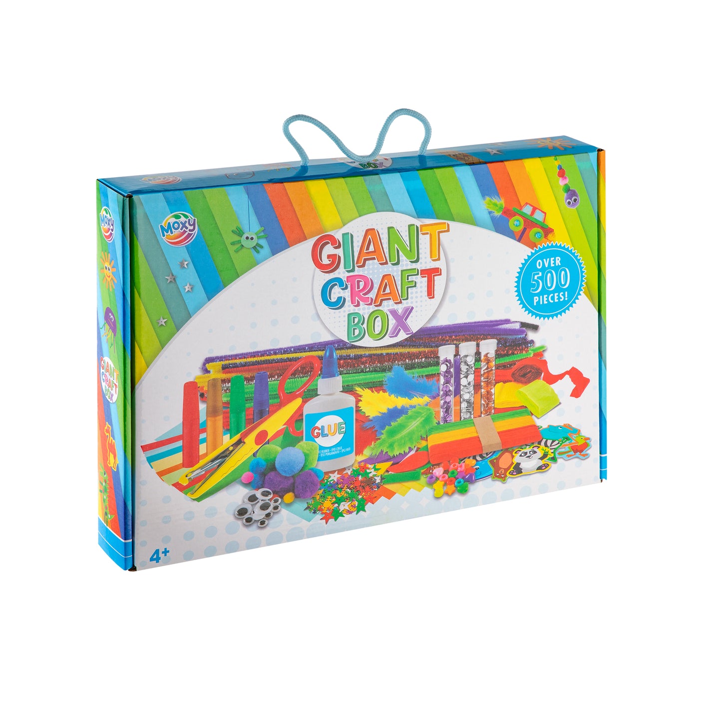 Caja Gigante de Manualidades Celeste - Moxy