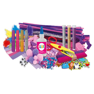 Caja Gigante de Manualidades Rosada - Moxy