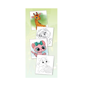 Libro de Actividades con Cinta Adhesiva Gatitos - Moxy