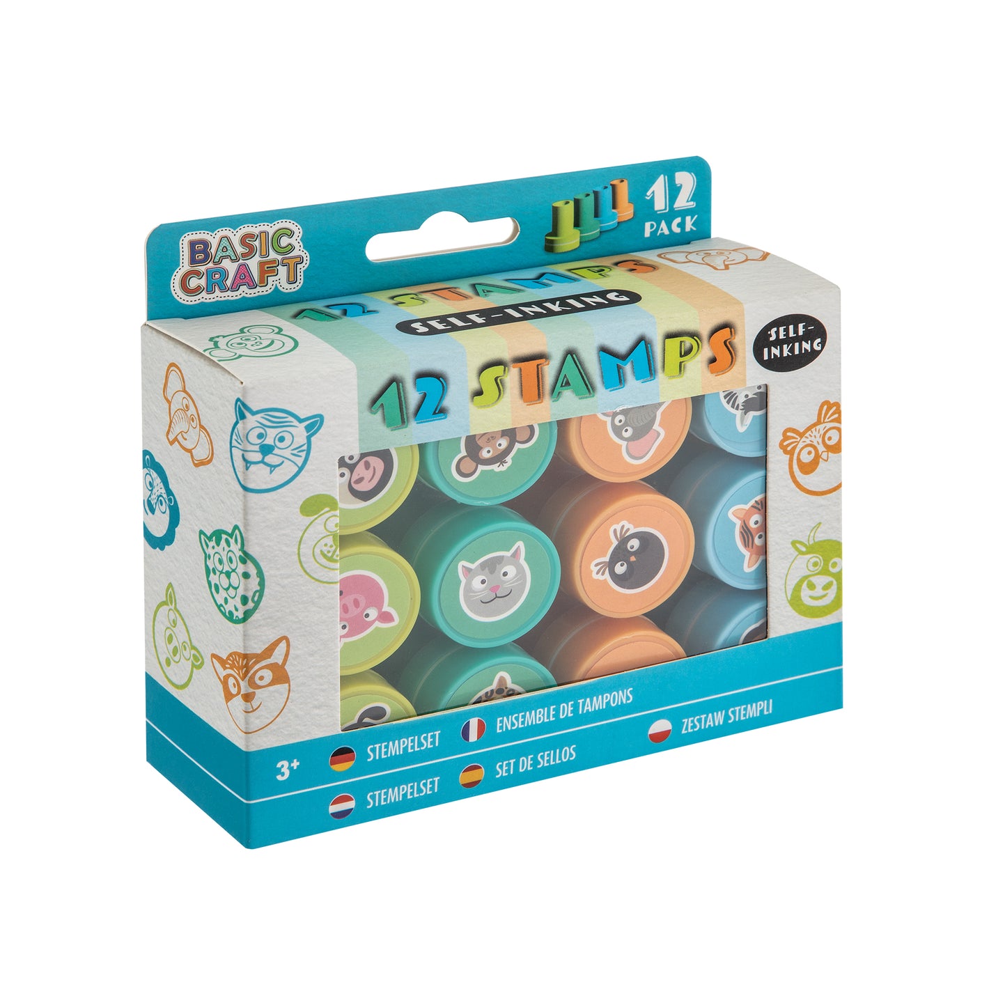Juego de Timbres Celeste 12 Piezas - Moxy
