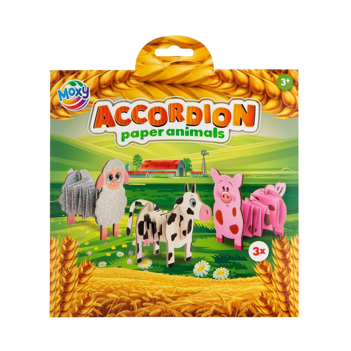 Animales de Papel Acordeon Cerdo - Moxy