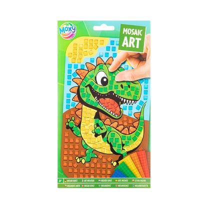 Arte de Mosaico Dinosaurio - Moxy