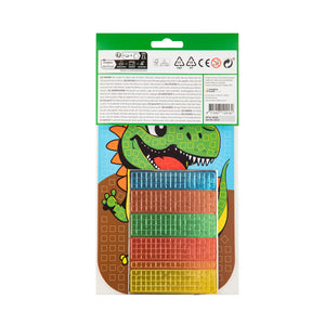 Arte de Mosaico Dinosaurio - Moxy
