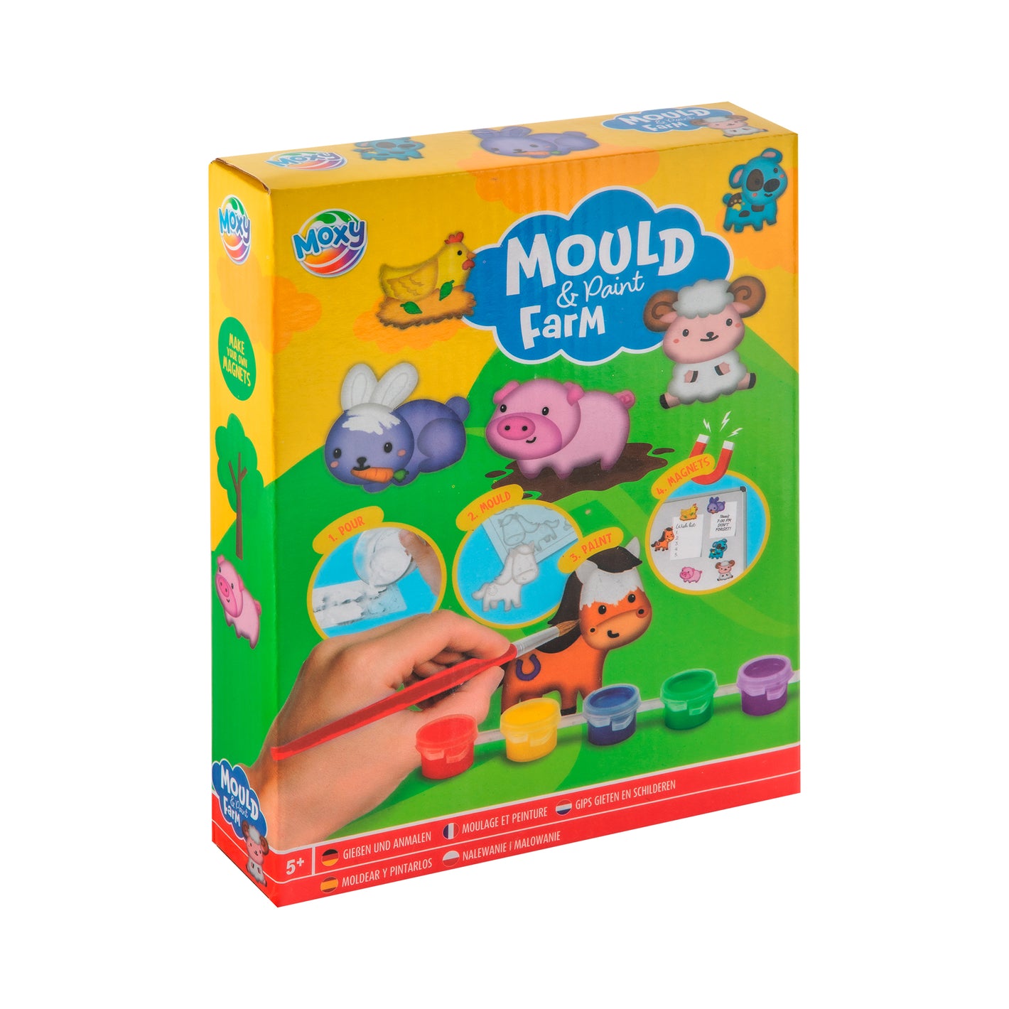 Moldea y Pinta Granja - Moxy