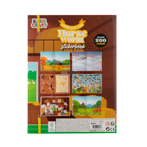 Libro Stickers Mundo de Caballos - Moxy