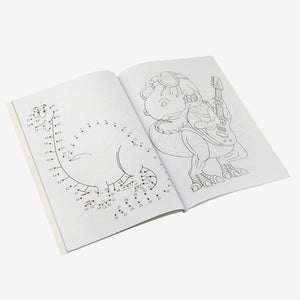 Libro de Pintar y Actividades Dinosaurio - Moxy