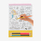 Colorea tus Propios Stickers Rosado - Moxy
