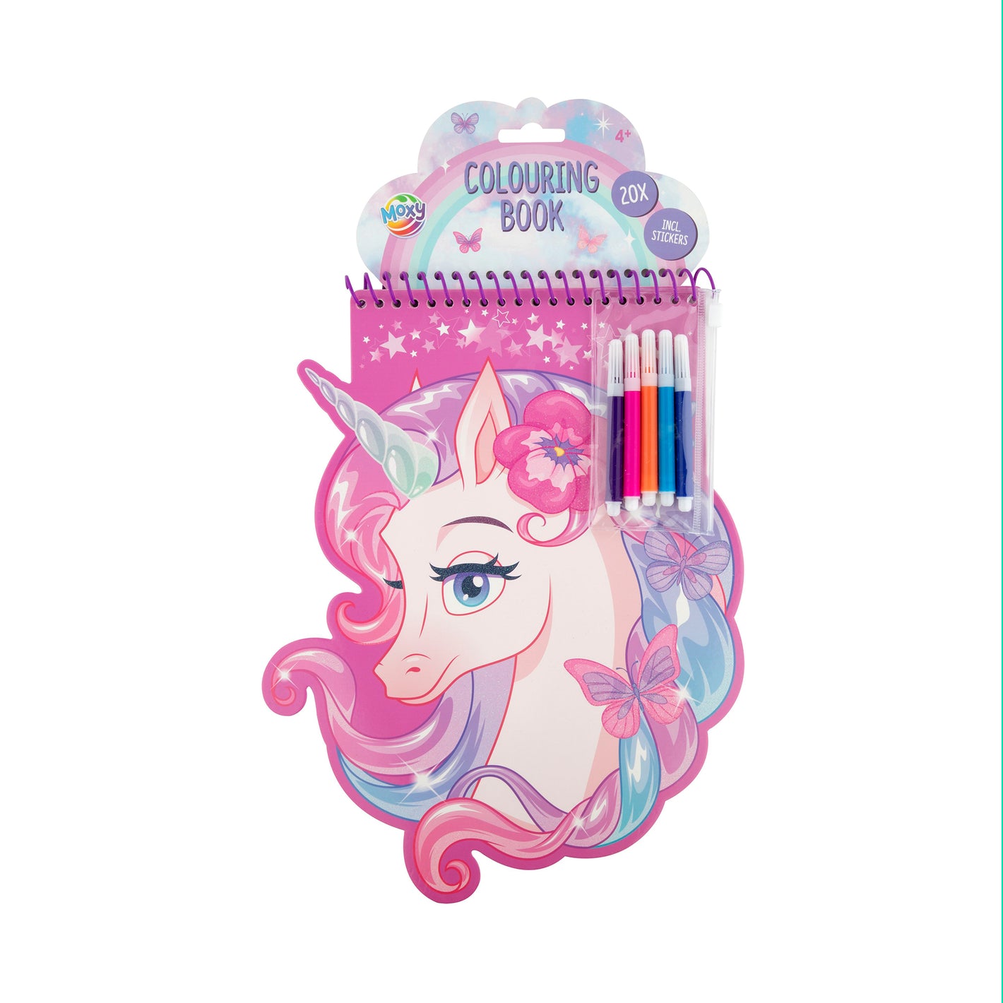 Libro para Pintar Unicornio - Moxy