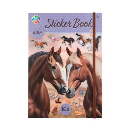Libro Stickers Caballos - Moxy