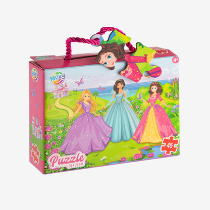 Puzzle Princesas 45 Piezas - Moxy