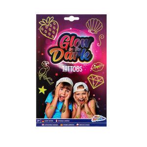 Set de Tatuajes Glow in The Dark Rosado - Moxy