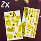 Set de Tatuajes Glow in The Dark Rosado - Moxy