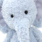Peluche Elefante Celeste Patas Largas - Recur