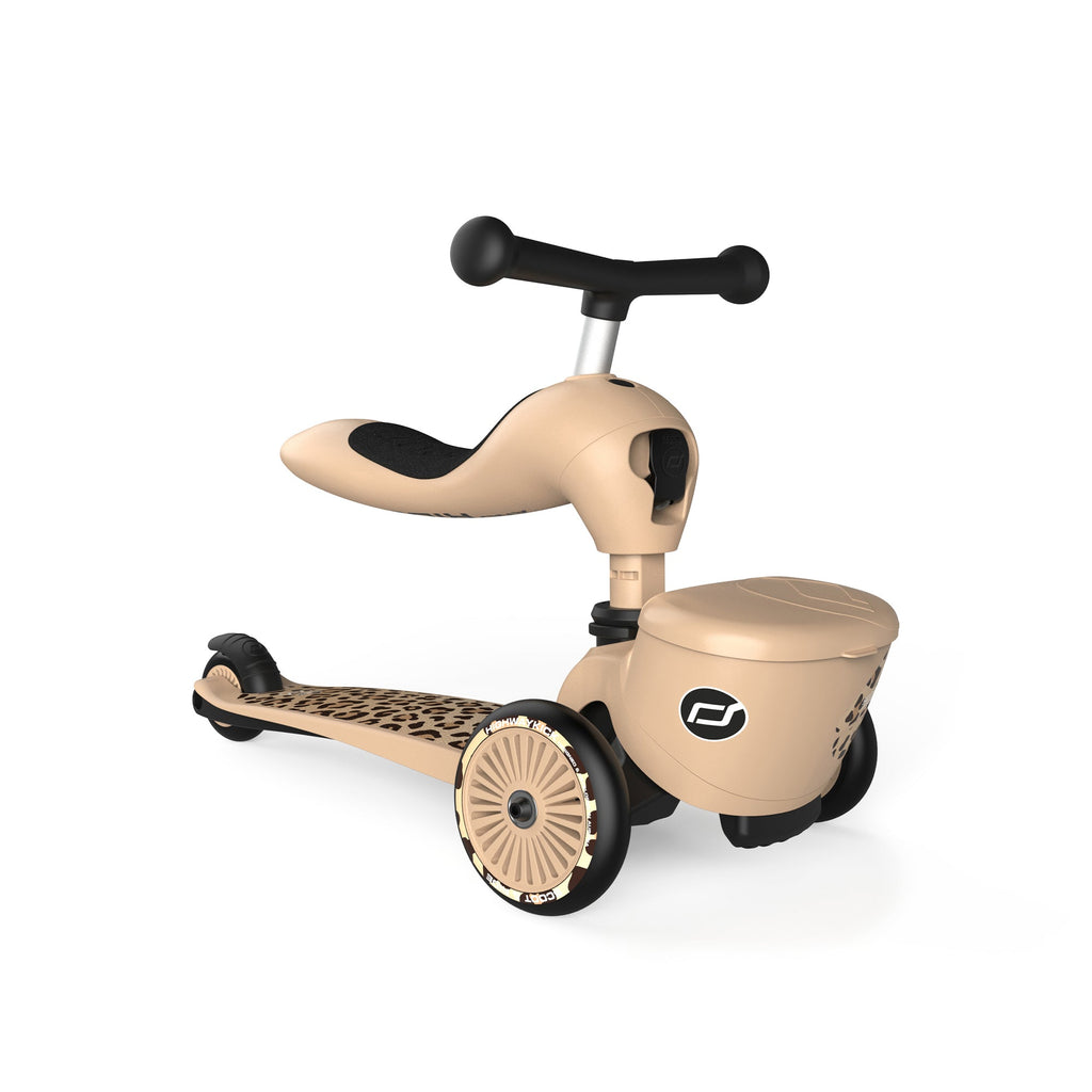 Scooter 2 en 1 Highwaykick 1 LifeStyle Leopardo - Scoot and Ride