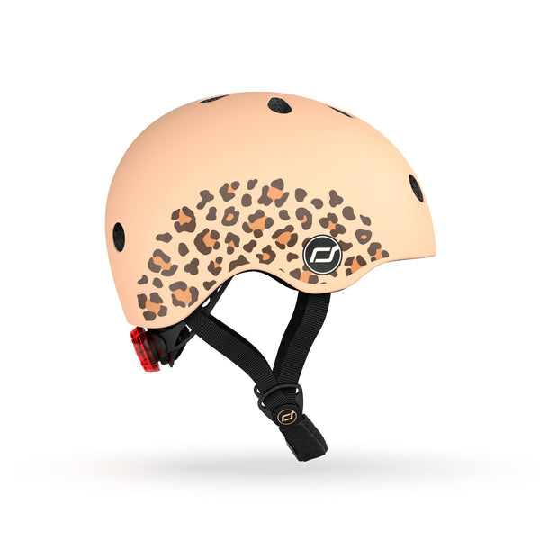 Casco Ajustable XXS-S Leopardo - Scoot and Ride