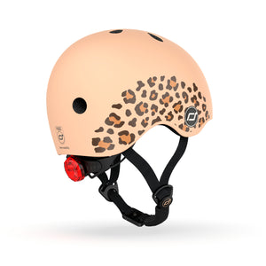 Casco Ajustable XXS-S Leopardo - Scoot and Ride