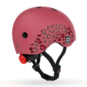 Casco Ajustable XXS-S Burdeo- Scoot and Ride