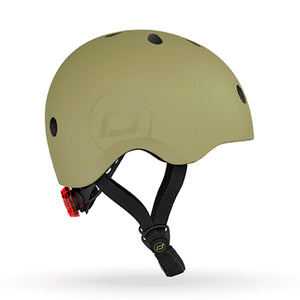 Casco Ajustable Olive S-M - Scoot and Ride