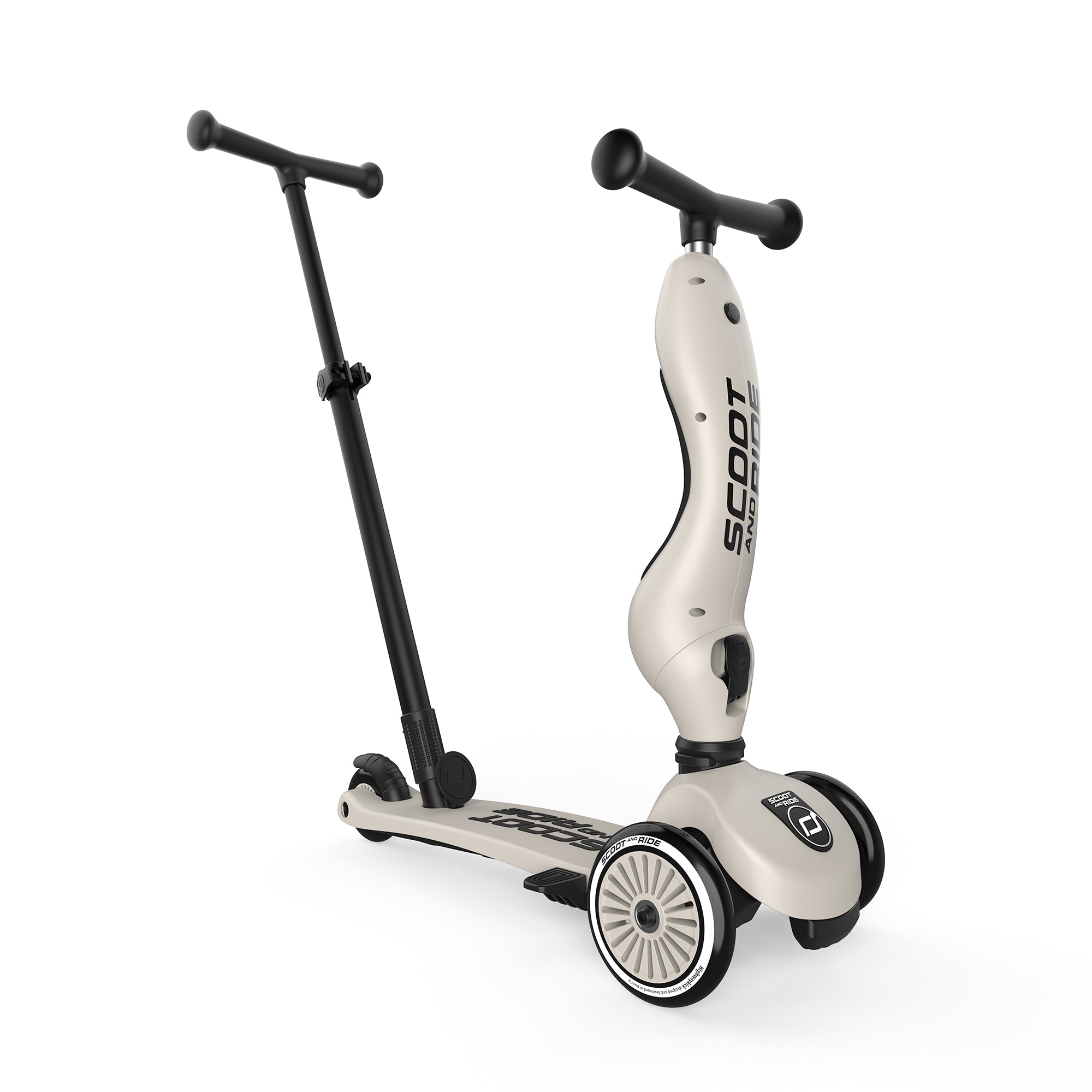 【値下不可】Scoot and Ride Highwaykick 1 ホワイト Scooter 2 en 1 Highwaykick 1 Push and Go Ash - Scoot and Ride