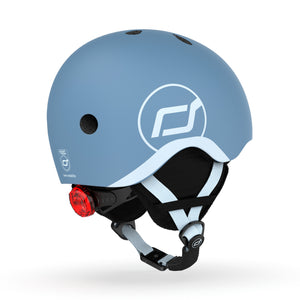 Casco Ajustable Ski XXS Steel - Scoot and Ride