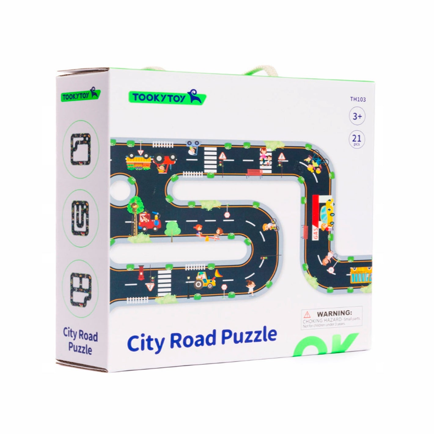 Puzzle Carretera de Ciudad - Tooky Toy