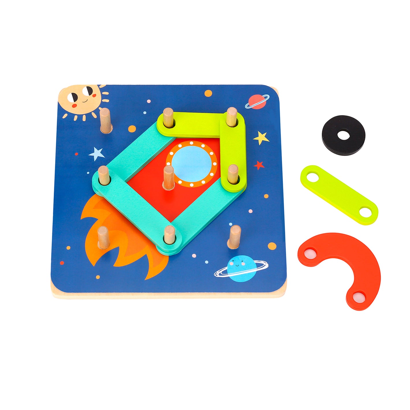 Puzzle de Aprendizaje Figuras Geométricas - Tooky Toy