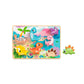 Puzzle Dinosaurio 8 Piezas Encajables - Tooky Toy
