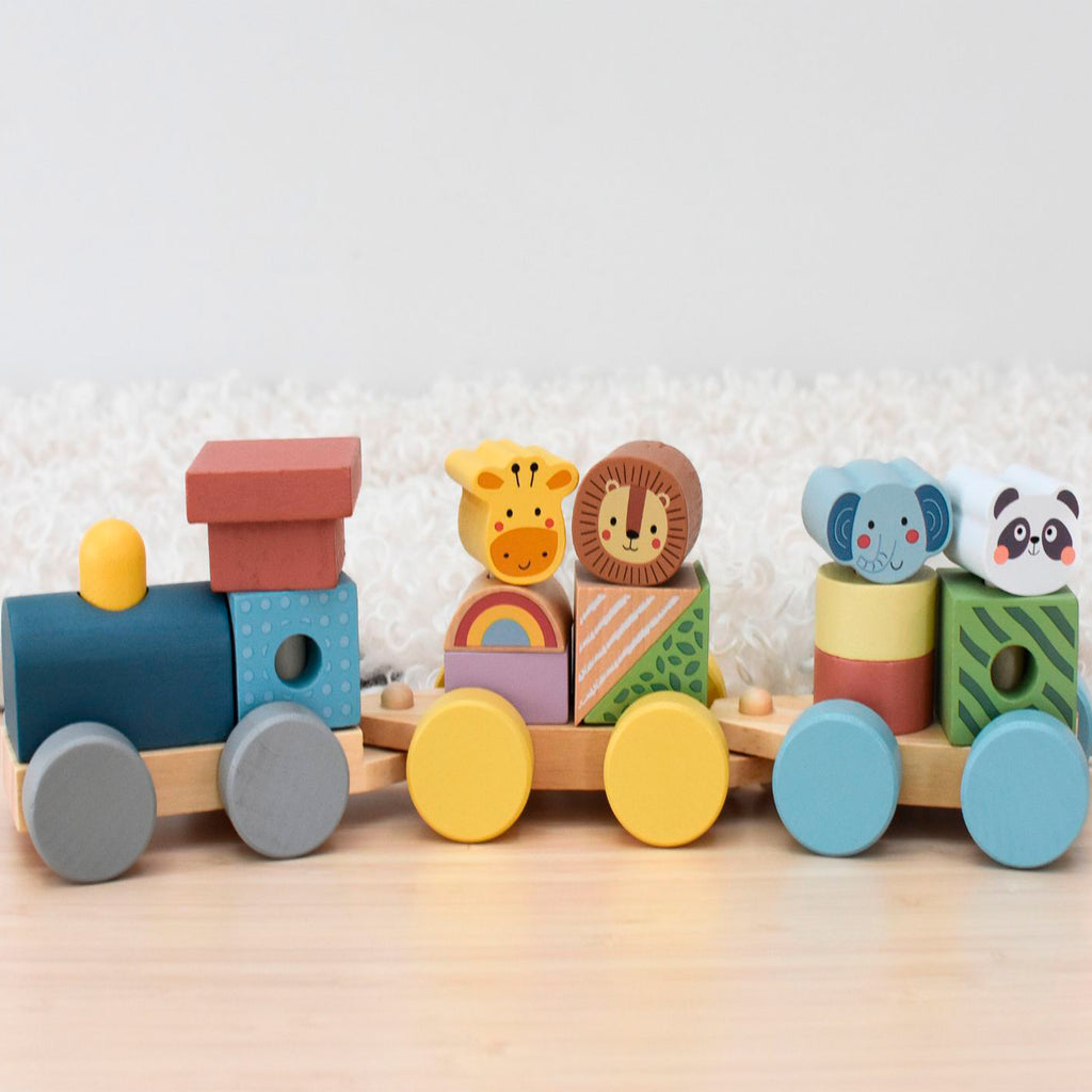 Tren Apilable Animales - Tooky Toy