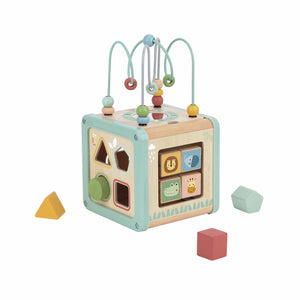Cubo Didáctico de Madera - Tooky Toy