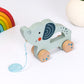 Elefante de Madera para Arrastrar - Tooky Toy