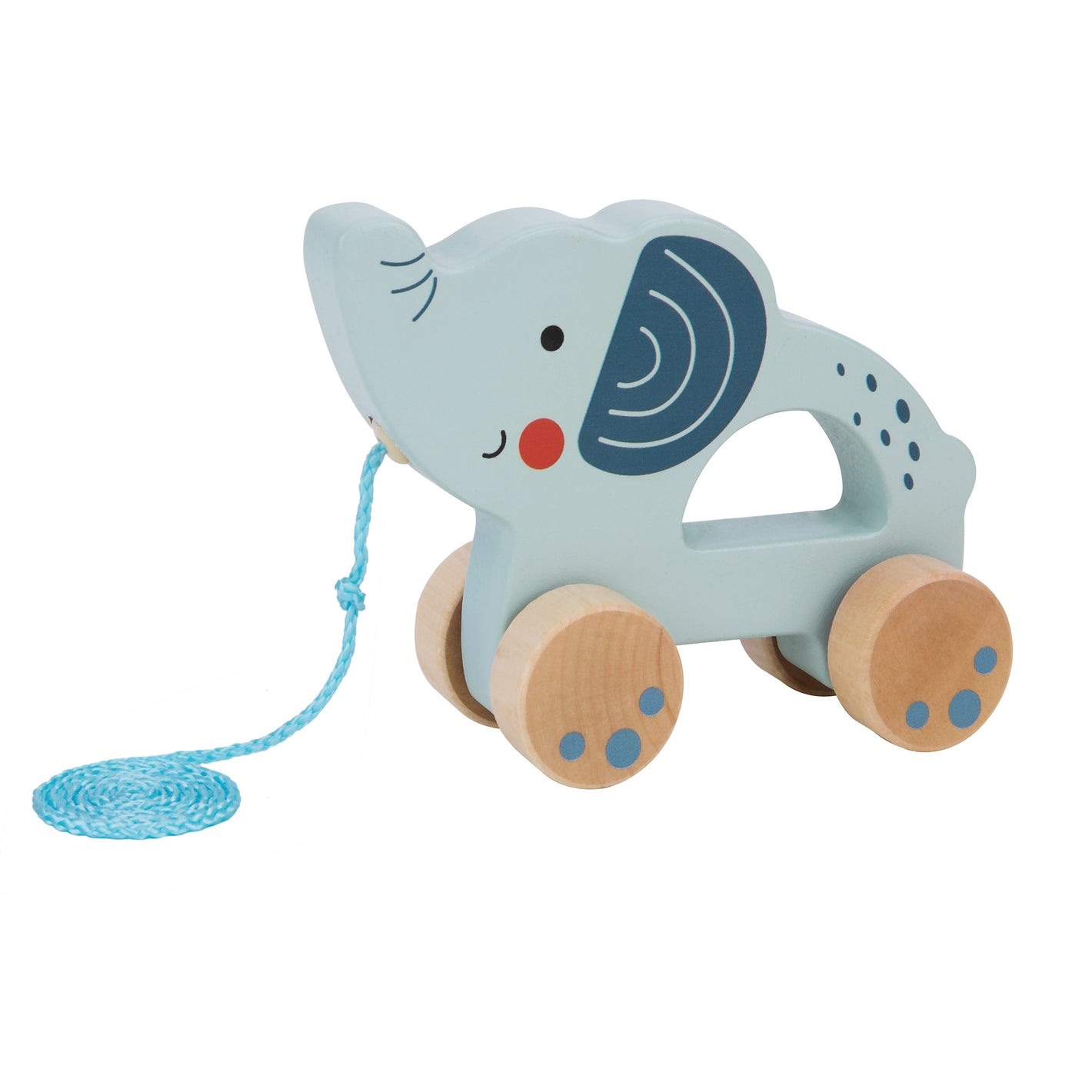 Elefante de Madera para Arrastrar - Tooky Toy