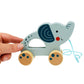 Elefante de Madera para Arrastrar - Tooky Toy