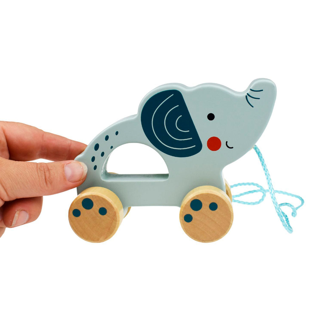 Elefante de Madera para Arrastrar - Tooky Toy