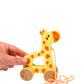 Jirafa de Madera para Arrastrar - Tooky Toy