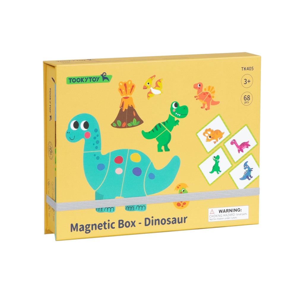 Caja Magnética Dinosaurio - Tooky Toy