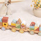 Tren Apilable Animales del  Bosque - Tooky Toy