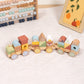 Tren Apilable Animales del  Bosque - Tooky Toy