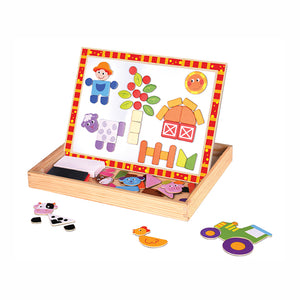 Tablero Magnético Granja - Tooky Toy