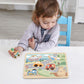 Puzzle de Encaje Transportes con Sonido - Tooky Toy